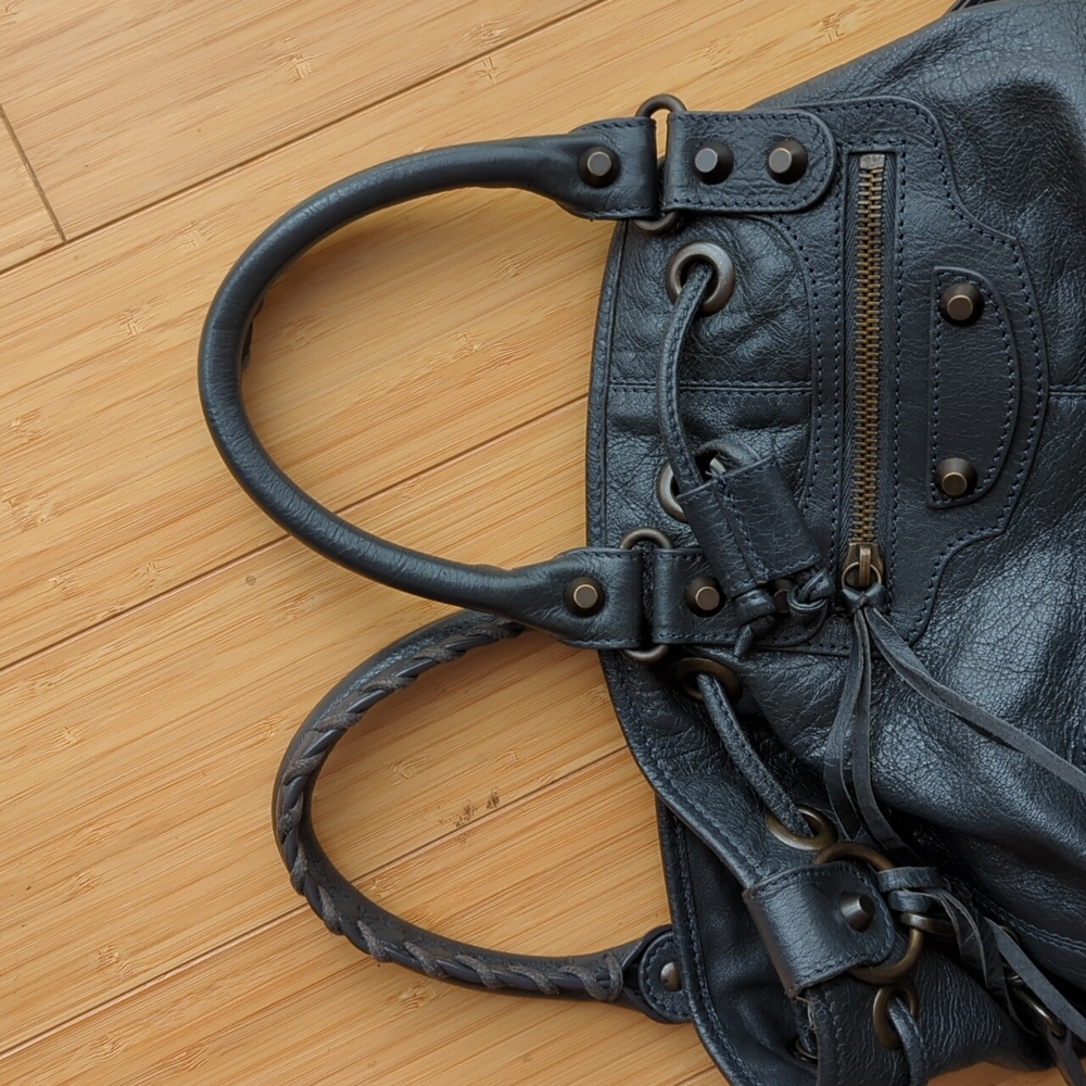 Balenciaga Mini Pom Pom Bag - Picture 11 of 15